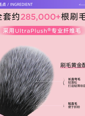 RT新手日常化妆刷便携套装
