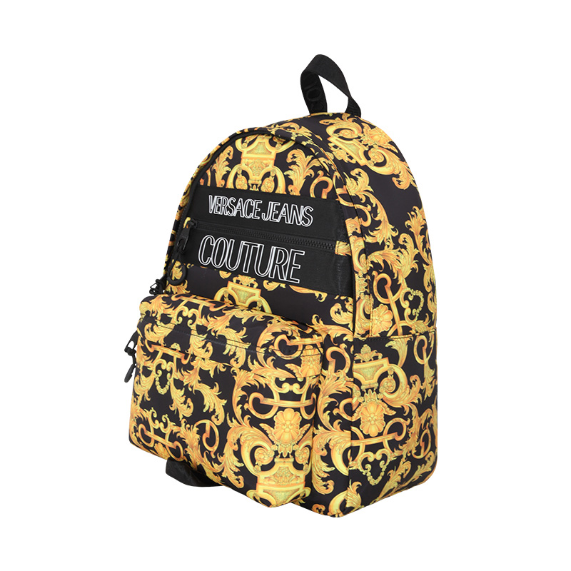 天猫国际进口超市【直营】VERSACE JEANS COUTURE男包尼龙双肩背包男士双肩包送礼2