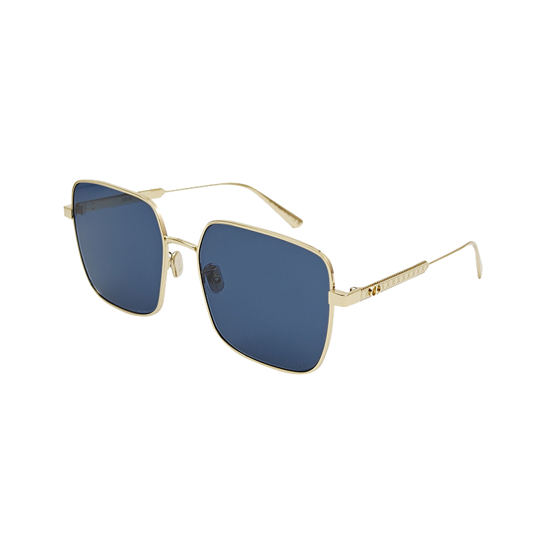 【自营】Dior/迪奥墨镜经典方形金属时尚大框太阳镜 CANNAGE S1U - 图1