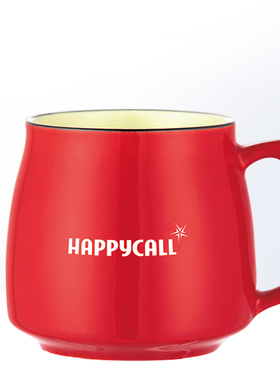 【自营】【象印赠品】HAPPYCALL红色马克杯*1——不单独销售