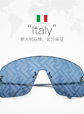 【自营】Fendi 墨镜太阳镜金属诠释前卫时尚造型品牌标识FE4121US