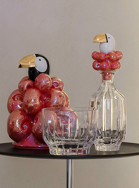 【自营】Lladro/雅致高档威士忌洋酒杯透明冰桶酒杯奢华水杯礼盒