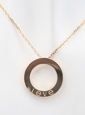【自营】中古95新Cartier(卡地亚)LOVE圆饼750黄金42cmB7014200