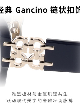 【自营】Ferragamo欧美复古休闲太阳镜百搭墨镜女