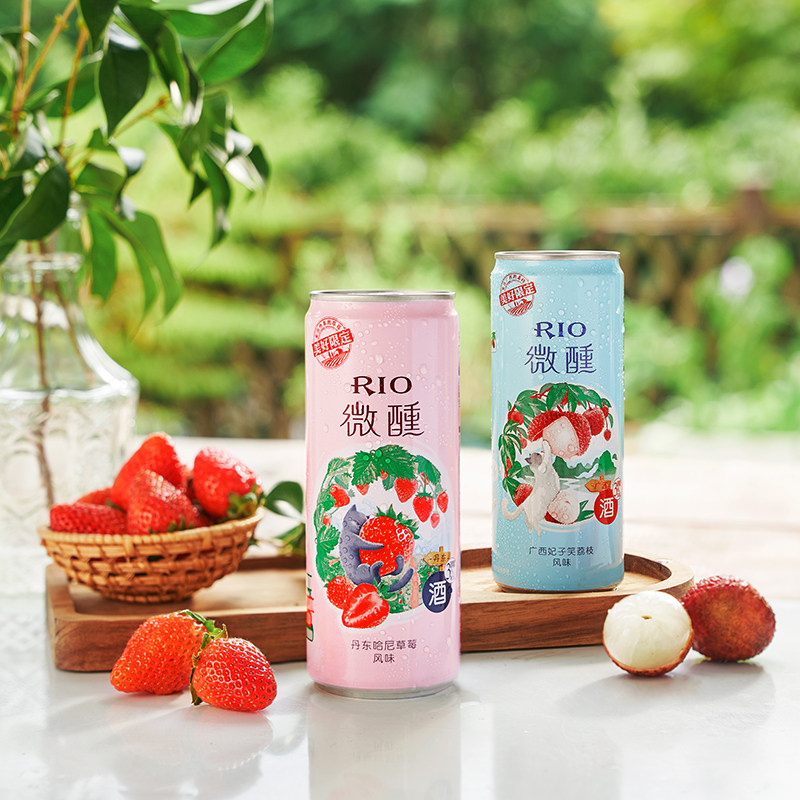 rio锐澳预调鸡尾酒微醺小美好果酒 长庆和食品预调鸡尾酒/Alcopop