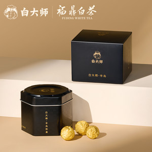 【会员专享】白大师正宗高山福鼎白茶2018年寿眉白茶龙珠茶叶30g