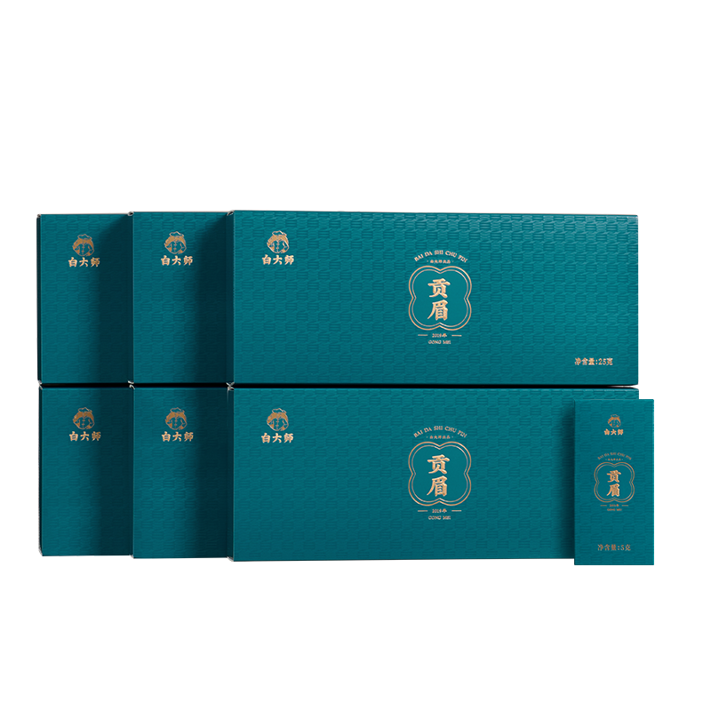 白大师高山原产福鼎白茶贡眉150g