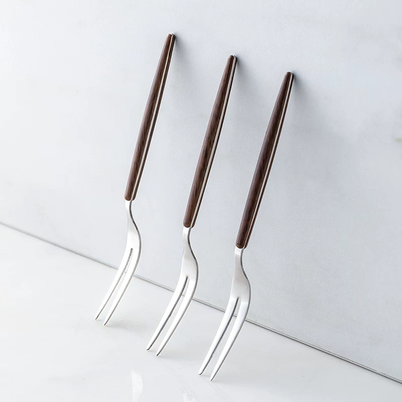 Dessert high quality fruit fork stainless steel