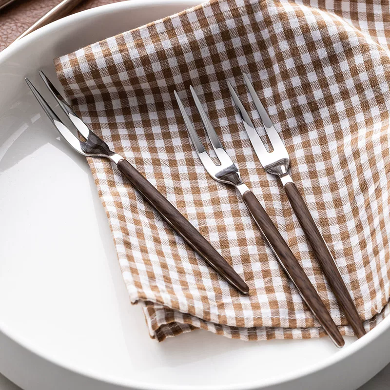 Dessert high quality fruit fork stainless steel