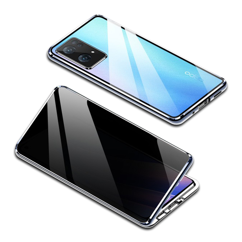 opporeno7手机壳防窥双面玻璃reno7pro曲面屏外壳7se新款后套男款-图3