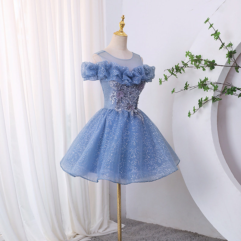 新款婚纱礼服舞台独唱艺考女长款演出服蓬蓬裙影楼服装主持晚礼服,淘宝优惠券,粉丝福利购,淘宝优惠卷