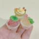 Creative summer ice cream cup blind bag miniature smoothie juice drink bottle model simulation food toy decorative small ornaments