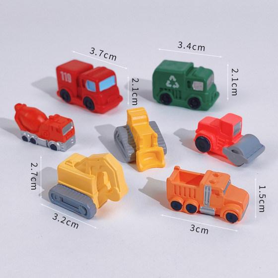 Mini engineering vehicle blind bag simulation car airplane model creative car transportation trendy children's day gift