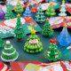 Creative Christmas tree blind bag micro landscape Christmas ornaments resin crafts cute home decoration holiday gifts
