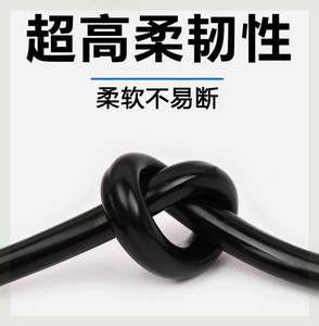 昆电工国标纯铜芯RVV护套线2二3三相4芯2.5/4平方1.5软电缆电源线