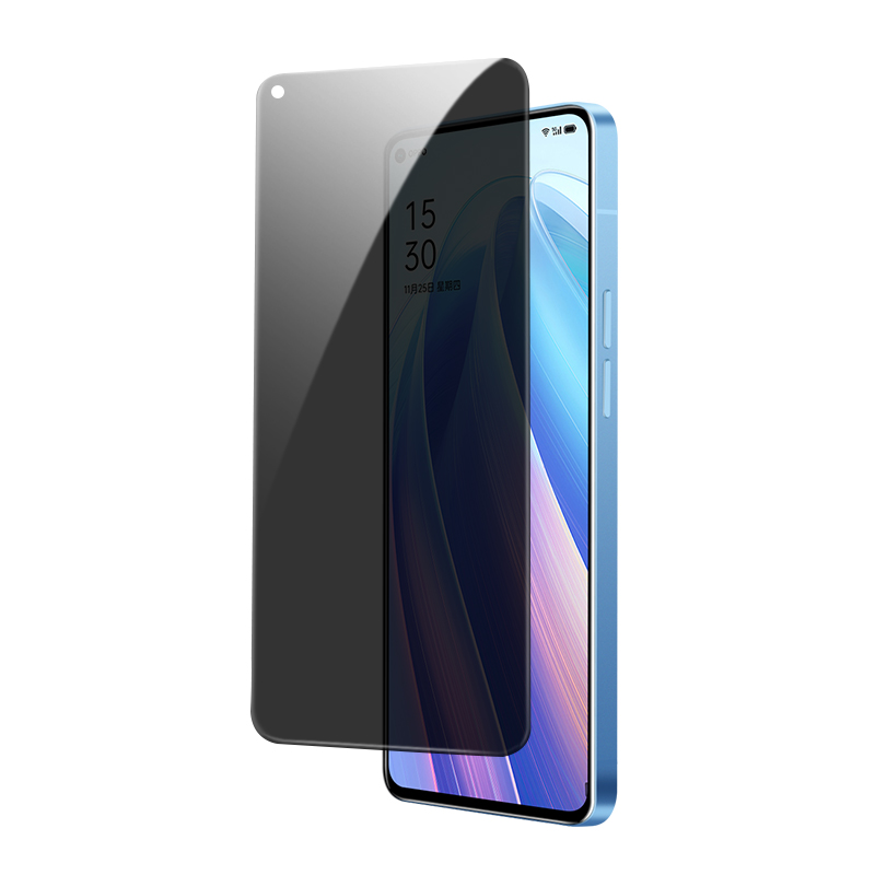 适用oppoReno7钢化膜防窥oppoReno7pro全屏覆盖opporeno7se防窥膜oppo防偷窥Reno7手机膜Reno7pro贴膜Reno7se - 图3