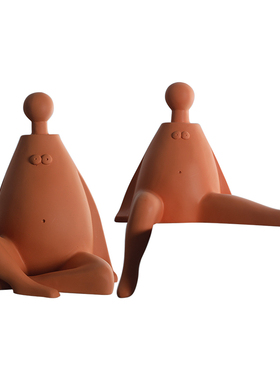 树脂简约现代样板间摆件