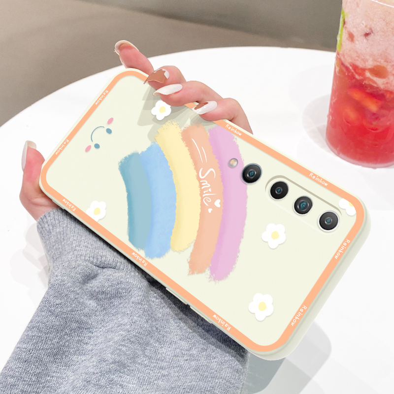 适用小米10手机壳10pro液态硅胶10青春版网红新款xiaomi彩虹xm10小众高级感10lite简约ins风少女10PRO保护套