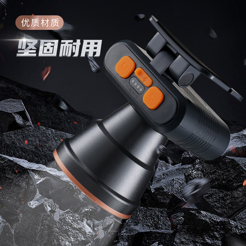 头灯头戴式强光超亮手电筒户外工地作业灯钓鱼用激光炮大功率防水