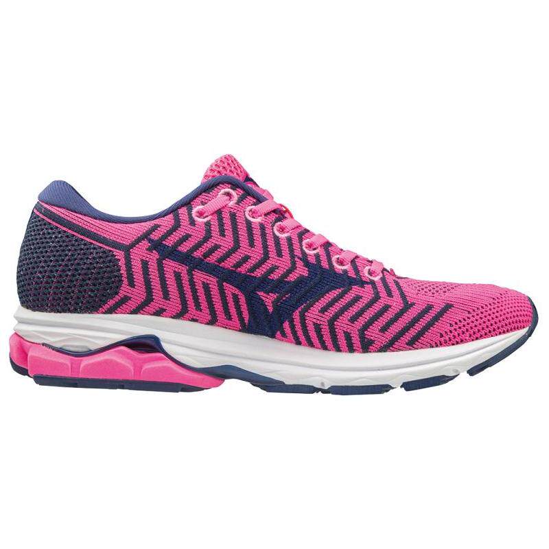 mizuno /美津浓女减震针织跑步鞋 Axonus户外海外跑步鞋
