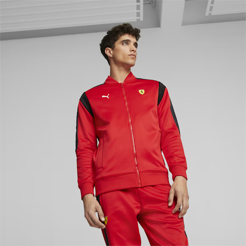 Puma/彪马男运动外套Ferrari法拉利运动服拉链透气立领正品620936