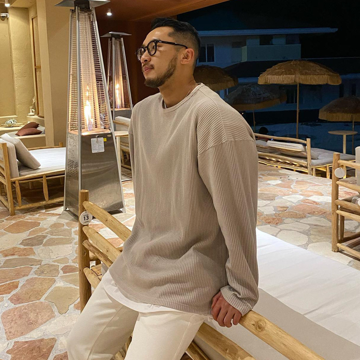 春秋季美式纯色条纹运动卫衣男长袖T恤大码宽松落肩健身训练圆领,淘宝优惠券,粉丝福利购,淘宝优惠卷