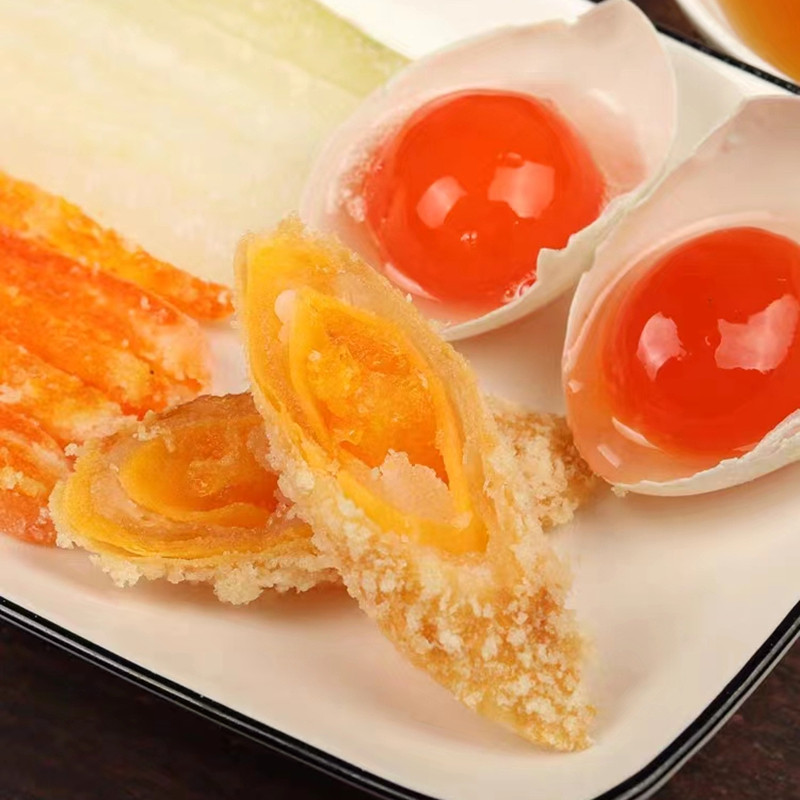 潮汕手工咸蛋卷特色小吃蛋黄卷蛋黄酥春卷油炸半成品酒店餐饮商用,淘宝优惠券,粉丝福利购,淘宝优惠卷