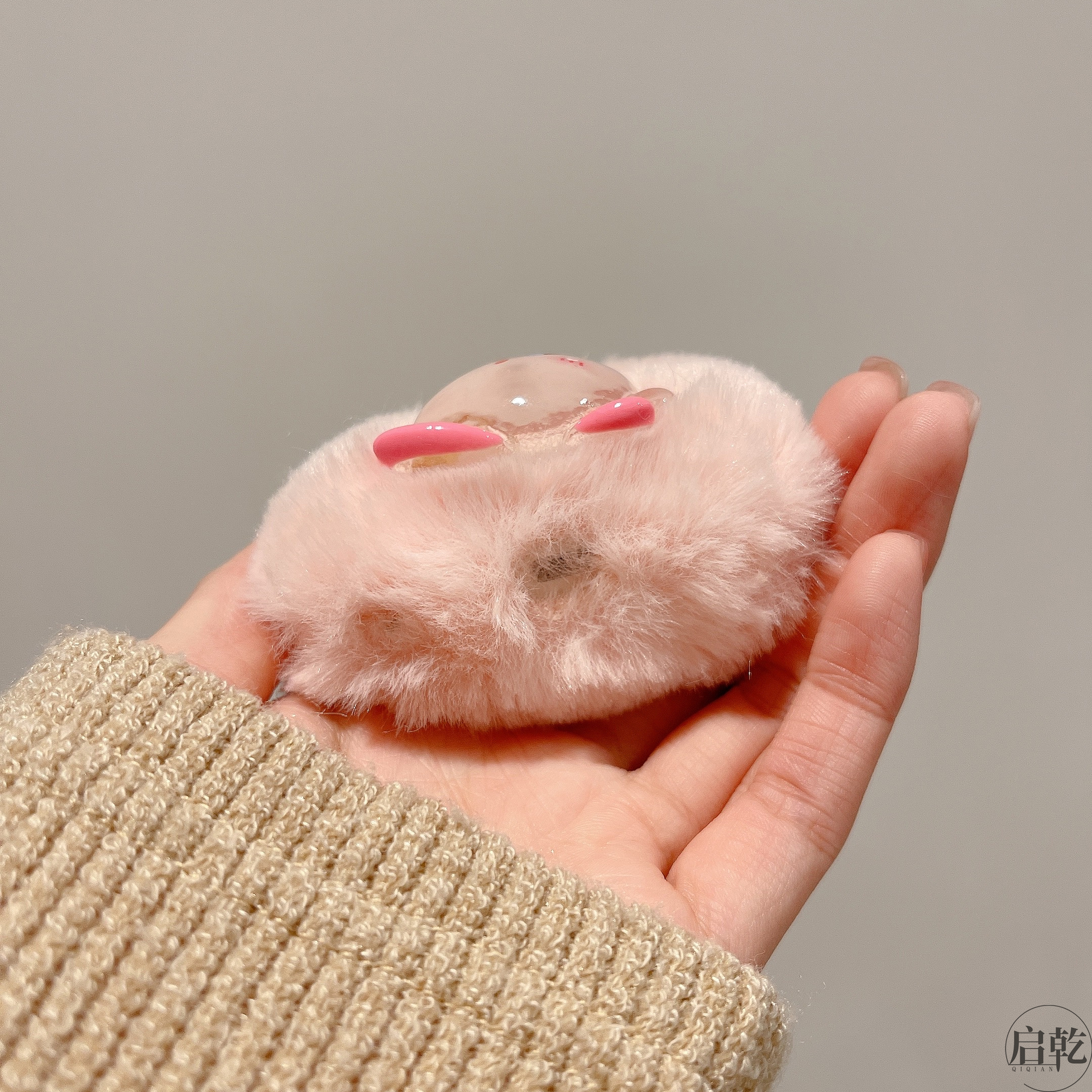 启乾 毛茸茸立体星之卡比Airpods3耳机保护壳套2pro二三代新款适用苹果无线蓝牙绒布毛绒秋冬少女心可爱卡通