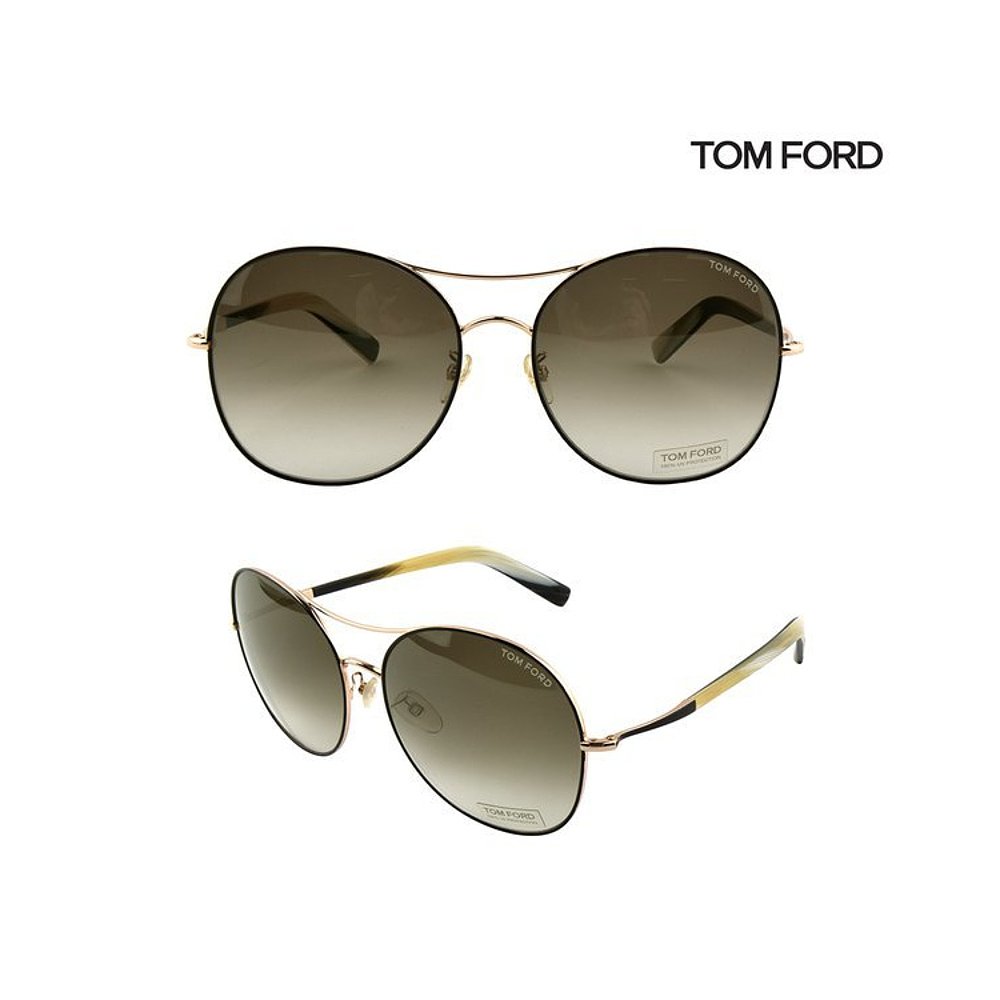 韩国直邮TOM FORD 太阳眼镜 [REPURVE] TOMPORD 太阳镜 TF410D05P - 图0