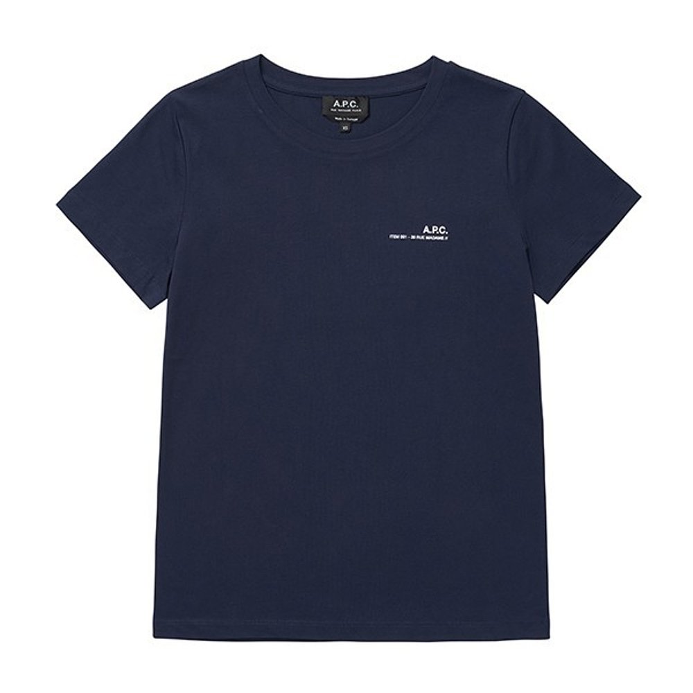 韩国直邮APC T恤 COFBT/F26012/IAK/深色/海軍藍/商品/女短袖T卹-图2