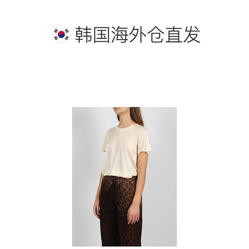 韩国直邮TOMFORD24SS短袖T恤女TSJ567 JEX078CREAM AW016-图1