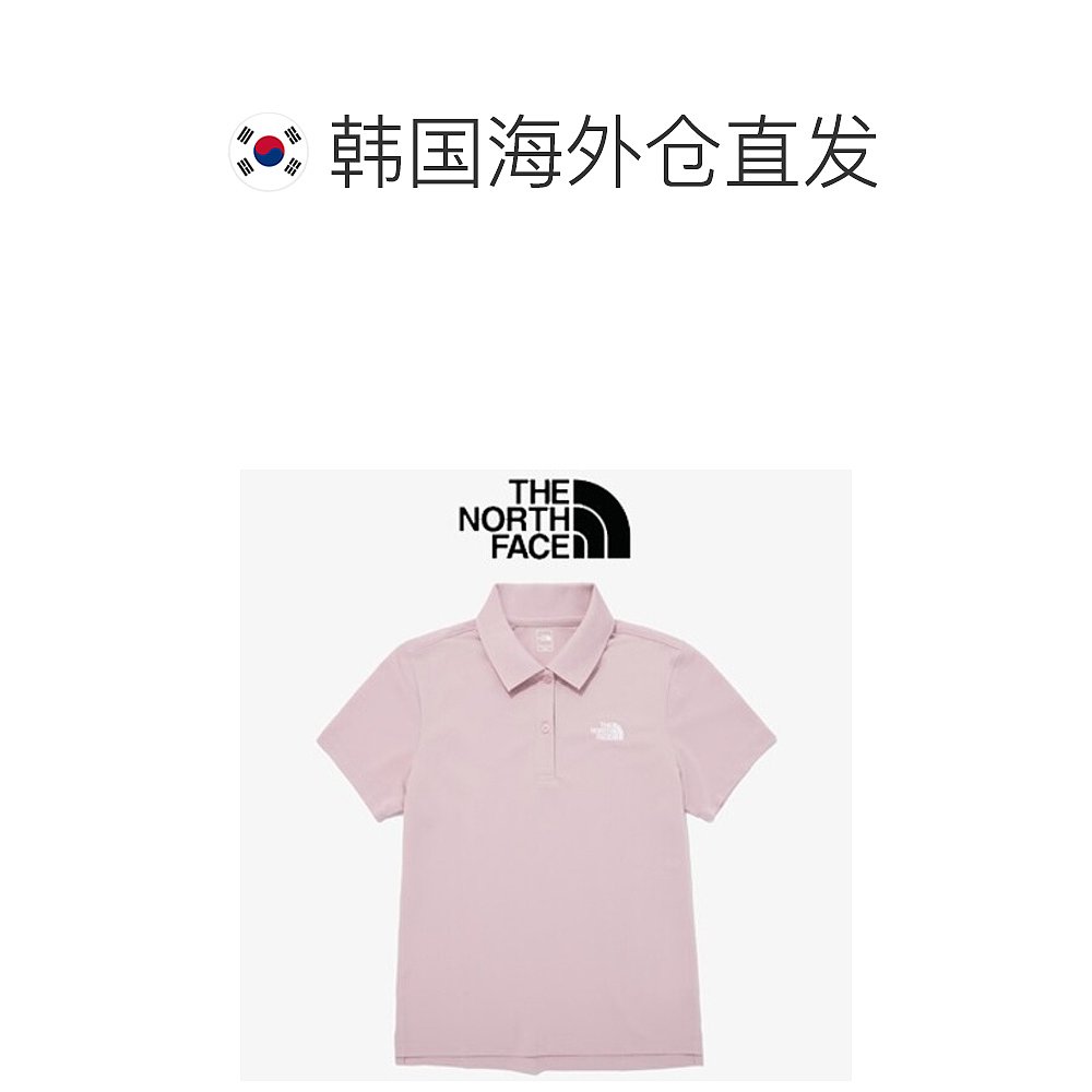 韩国直邮[The North Face]女款 CMX经典款短袖高领T恤NT7PQ30C-图1