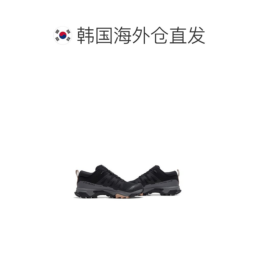 韩国直邮SALOMON  女士登山鞋X ULTRA 4 W - BLACK/QUIET SHADE/SI - 图1