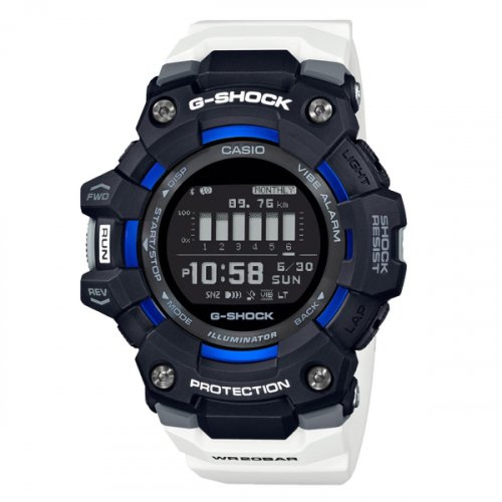 韩国直邮G-SHOCK 卡西欧复古运动小方块表GBD-100-1A7DR-BLACK - 图2