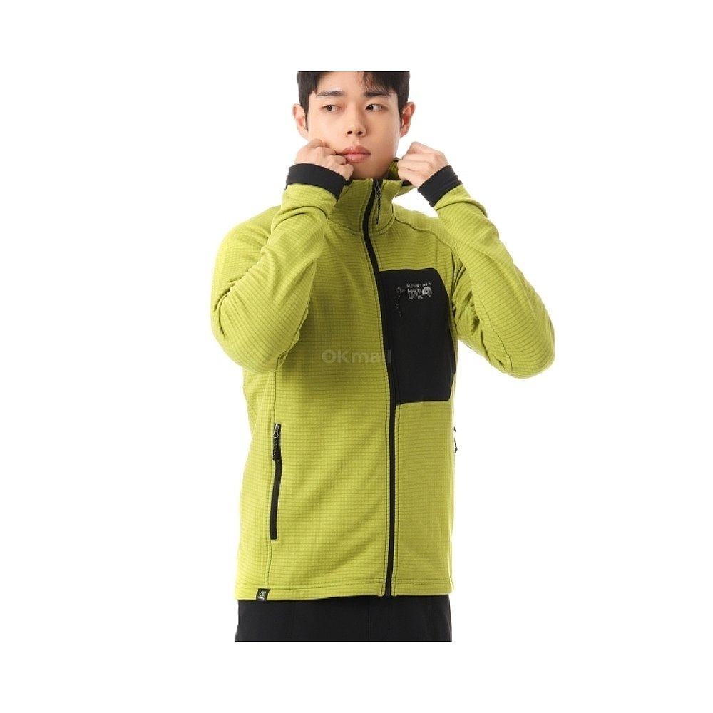 韩国直邮MOUNTAIN HARDWEAR Polartec Power Grid 全拉链连帽衫 ( - 图0