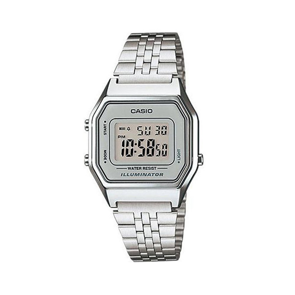 韩国直邮Casio怀表[CASIO]手表 LA-680WA-7D电子金属女士-图0