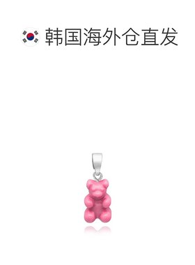 韩国直邮CRYSTAL HAZE Nostalgia Bear Classic Candy Pink 银吊
