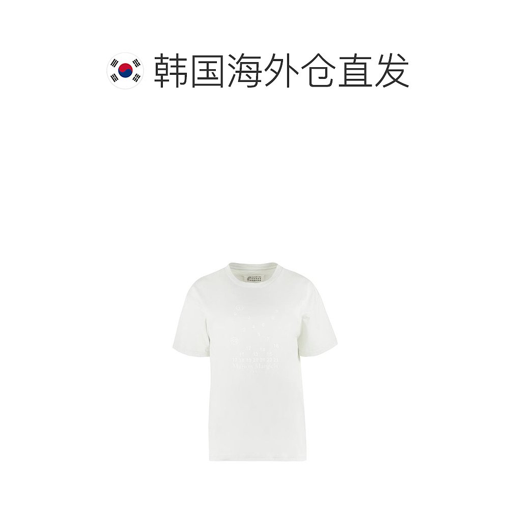 韩国直邮MAISON MARGIELA23SS短袖T恤女S51GC0521S20079 102 gree - 图1