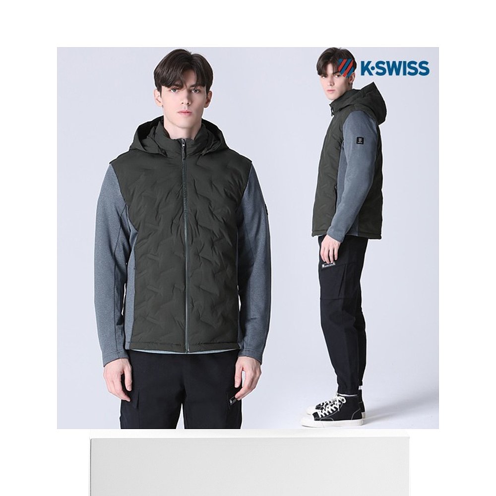 韩国直邮K.Swiss风衣[K-SWISS] K-SWISS管型功能性训练服填-图3