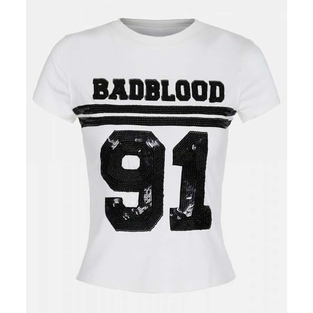 韩国直邮BADBLOOD 正品女装T恤w-tee23-037 - 图2