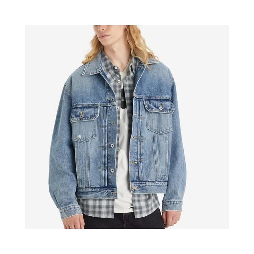 韩国直邮LEVIS 夹克 Levis/SILVERTAB/Trucker Jacket/A7307-0000 - 图0