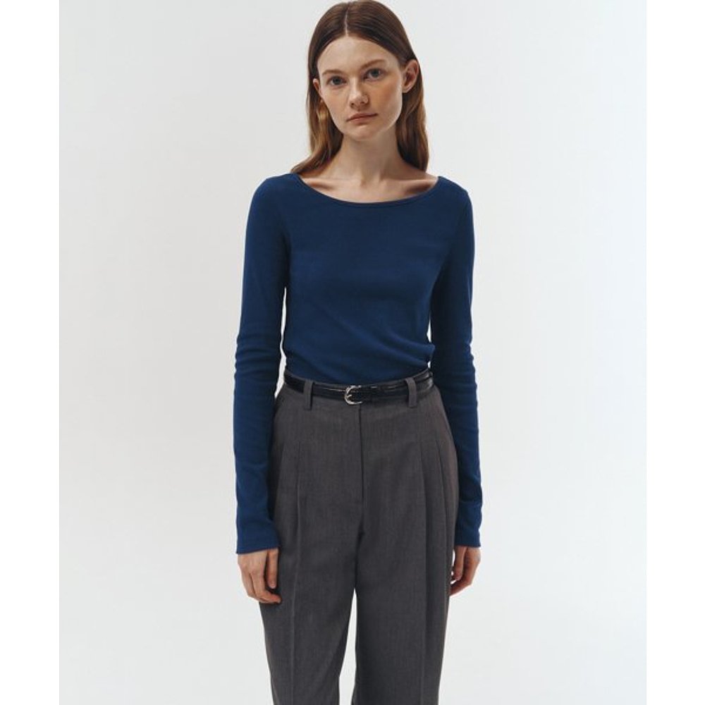 韩国直邮Dunst2023秋冬新品中性风女款经典针织衫上衣UDTS3A201N2 - 图2