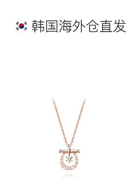 韩国直邮STONEHENGE 女士项链 SAG-25A08P-N4RCG42 14k