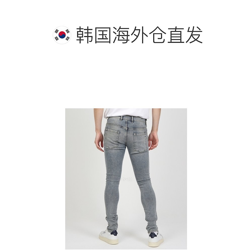 韩国直邮Represent男女同款牛仔裤纹理百搭休闲时尚日常柔软潮牌 - 图1