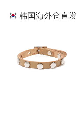韩国直邮OUR LEGACY 花朵手链 油沙色皮革 (珠宝) 手镯A2268FO