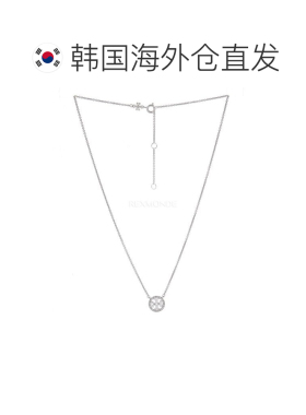 韩国直邮TORY BURCH 水晶标志精致项链 (53420-042) 珠宝吊坠