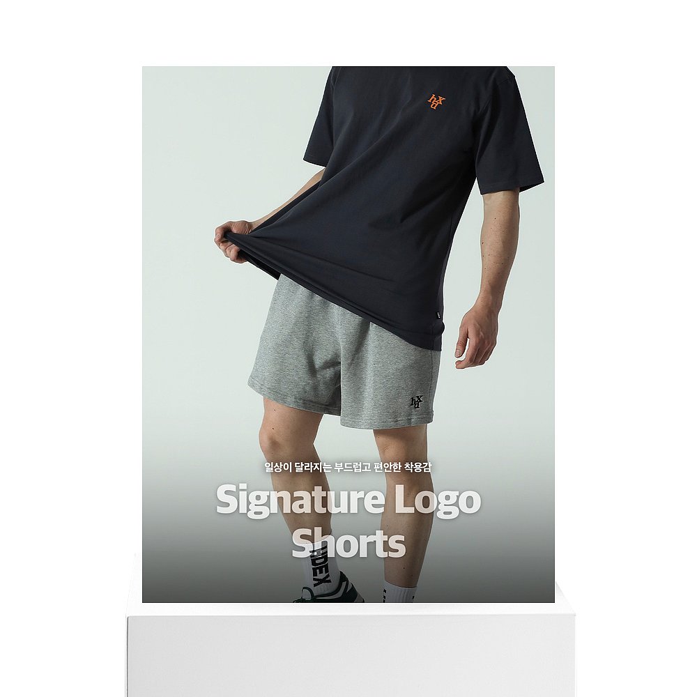 韩国直邮HDEX 男士短裤Signature logo shorts 5 color HD21SPT10 - 图3