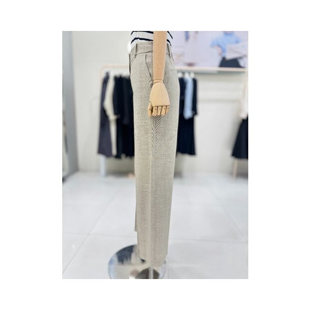 韩国直邮JJ JIGOTT [釜山] [JJGOTT] 隐藏式纽扣直筒裤 GR5M0SLT2 - 图0