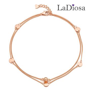 ເກົາຫຼີໂດຍກົງ [ວິທະຍຸ] 14K anklet LK14SY-248F