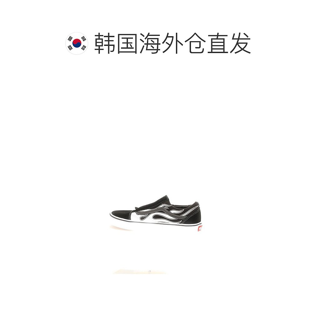 韩国直邮VANS24SS平板鞋男VN0A38G1K681 000 BLKWHT BLACK WHITE - 图1